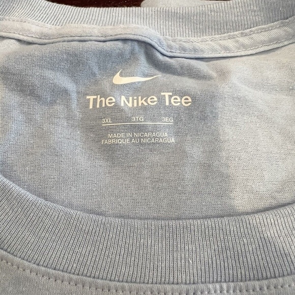 Nike Just Do it Sportswear JDI Light Baby Blue Men's Size 3XL T Shirt Tee - Picture 6 of 7